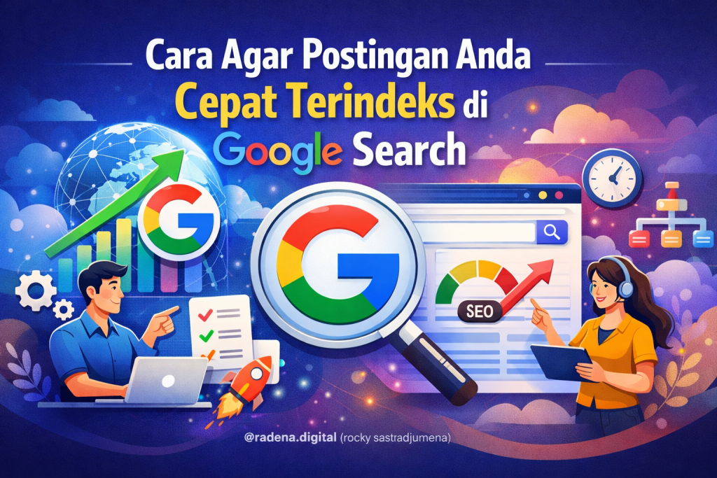 Cara Agar Postingan Anda Cepat Terindeks di Google Search