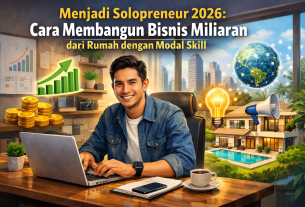 Menjadi Solopreneur 2026 Cara Membangun Bisnis Miliaran dari Rumah dengan Modal Skill