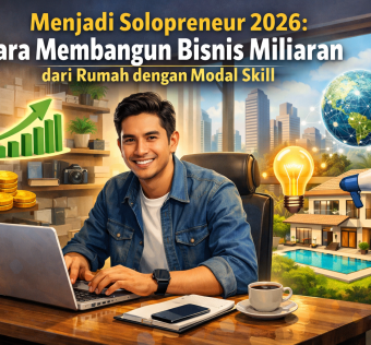 Menjadi Solopreneur 2026 Cara Membangun Bisnis Miliaran dari Rumah dengan Modal Skill